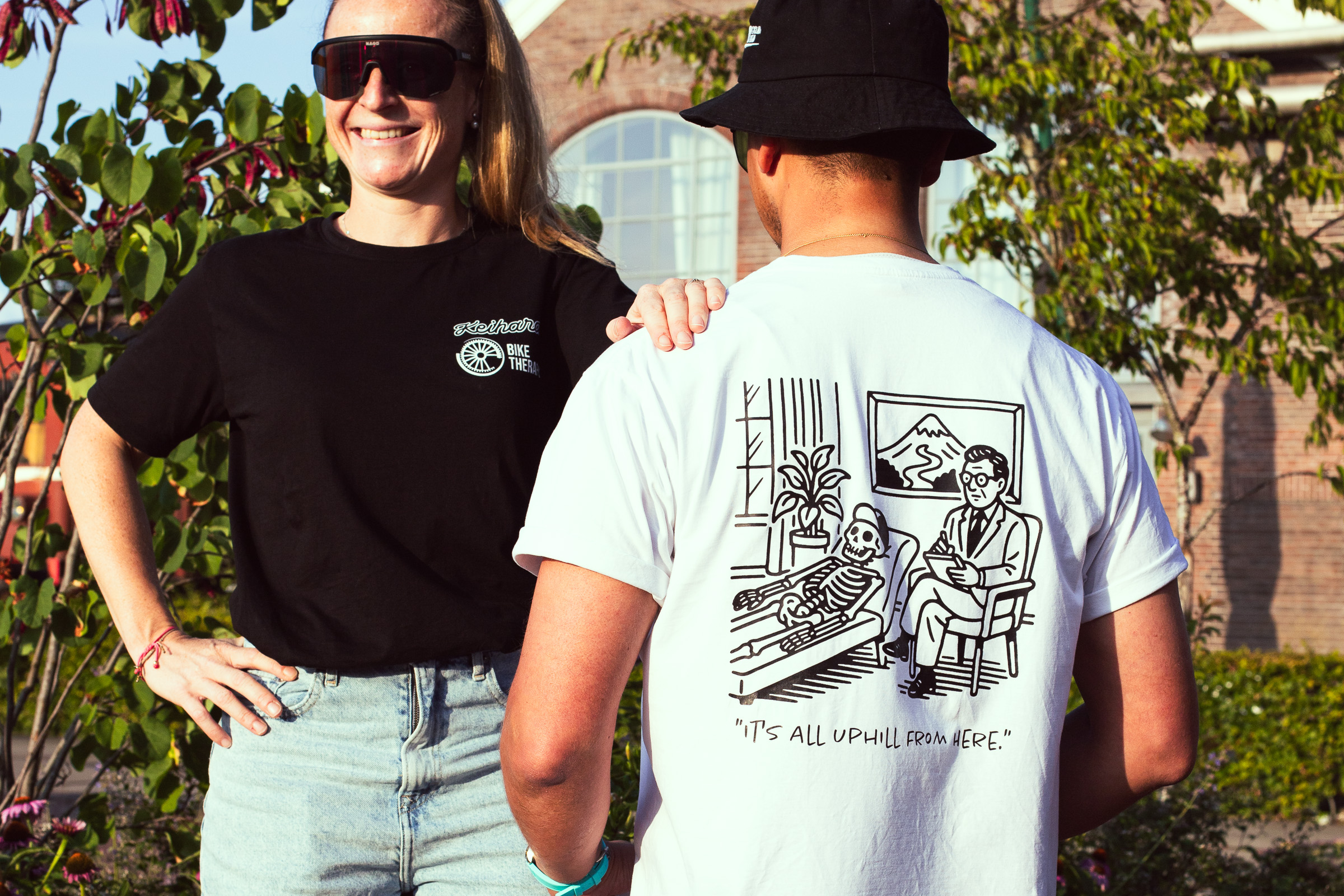 BikeTherapy x Keihard.CC T-shirt